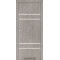 Лайт бетон / Алюмінієва вставка Дверне полотно ALP-04