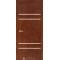 Сталь кортен / Алюмінієва вставка Дверне полотно ALP-04