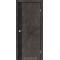 Лофт бетон / CPL черный Дверное полотно GLP-10