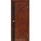 Сталь кортен / CPL черный Дверное полотно GLP-10