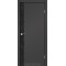 Super PET антрацит / CPL черный Дверное полотно GLP-10