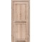 Дуб тобакко / Скло сатин бронза Дверне полотно ML-02