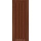 Горіх / Глухе MDF накладки на вхідні двері NO-02