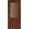 Горіх / Скло сатин бронза Дверне полотно PL-02