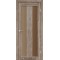 Еш-вайт / Скло сатин бронза Дверне полотно PM-04