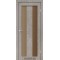 Лайт бетон / Скло сатин бронза Дверне полотно PM-04