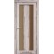 Дуб нордік / Скло сатин бронза Дверне полотно PM-04