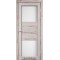 Дуб нордік / Скло сатин білий Дверне полотно PM-05