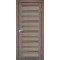 Дуб грей / Стекло сатин бронза Дверное полотно PR-02