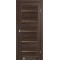 Дуб марсала / Стекло сатин бронза Дверное полотно PR-02