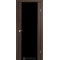 Дуб марсала / Триплекс черный, 8мм Дверное полотно SR-01