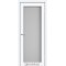 Белый перламутр / Сатин белый, 8мм Дверное полотно SV-01