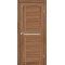 Дуб браш / Стекло сатин белый Дверное полотно SC-03