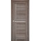 Дуб грей / Стекло сатин белый Дверное полотно SC-03