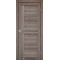 Дуб грей / Стекло сатин бронза Дверное полотно SC-03