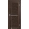 Дуб марсала / Стекло сатин белый Дверное полотно SC-03