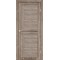 Эш-вайт / Стекло сатин бронза Дверное полотно SC-03