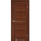 Орех / Стекло сатин бронза Дверное полотно SC-03