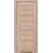 Дуб тобакко / Стекло сатин белый Дверное полотно SC-03