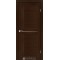 Венге / Стекло сатин бронза Дверное полотно SC-03