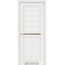 Ясень белый / Стекло сатин бронза Дверное полотно SC-03