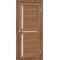 Дуб браш / Стекло сатин белый Дверное полотно SC-04