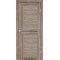 Эш-вайт / Стекло сатин бронза Дверное полотно SC-04