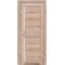 Дуб тобакко / Стекло сатин белый Дверное полотно SC-04
