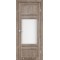 Эш-вайт / Стекло сатин белый Дверное полотно TV-01