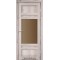 Дуб нордик / Стекло сатин бронза Дверное полотно TV-01