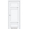 Белый перламутр / Стекло сатин белый Дверное полотно TV-03