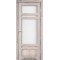 Дуб нордик / Стекло сатин белый Дверное полотно TV-04