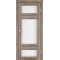 Эш-вайт / Стекло сатин белый Дверное полотно TV-05