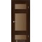 Венге / Стекло сатин бронза Дверное полотно TV-05