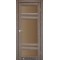 Дуб грей / Стекло сатин бронза Дверное полотно TV-06