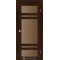 Венге / Стекло сатин бронза Дверное полотно TV-06