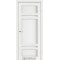 Ясень белый / Стекло сатин белый Дверное полотно TV-06
