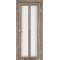 Эш-вайт / Стекло сатин белый Дверное полотно TR-02