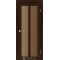 Венге / Стекло сатин бронза Дверное полотно TR-02
