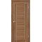 Дуб браш / Стекло сатин бронза Дверное полотно VLD-02
