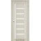Дуб беленый / Стекло сатин белый Дверное полотно VL-02