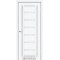 Белый перламутр / Стекло сатин белый Дверное полотно VL-02