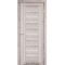 Дуб нордик / Стекло сатин белый Дверное полотно VL-03