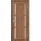 Дуб браш / Стекло сатин белый Дверное полотно VL-04