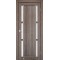 Дуб грей / Стекло сатин белый Дверное полотно VL-04
