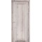 Дуб нордик / Стекло сатин белый Дверное полотно VL-04