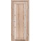 Дуб тобакко / Стекло сатин белый Дверное полотно VL-04