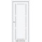Белый перламутр / Стекло сатин белый Дверное полотно VL-04