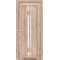 Дуб тобакко / Стекло сатин белый Дверное полотно VL-05