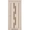 Дуб беленый / Стекло сатин бронза Дверное полотно VND-05